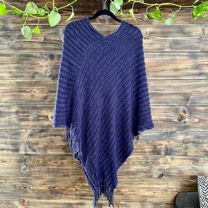 One size fits all Navy Blue Shawl